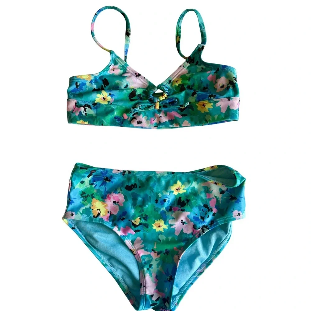 Girls‎ Swimwear Bundle Wonder Nation Art Class Hurley Size 7-8, 10 Surf Camp